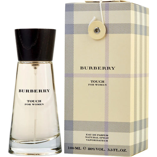 Indulge in Elegance: Burberry Touch Eau De Parfum Spray for Women - 3.4 Oz of Captivating Floral & Fruity Essence
