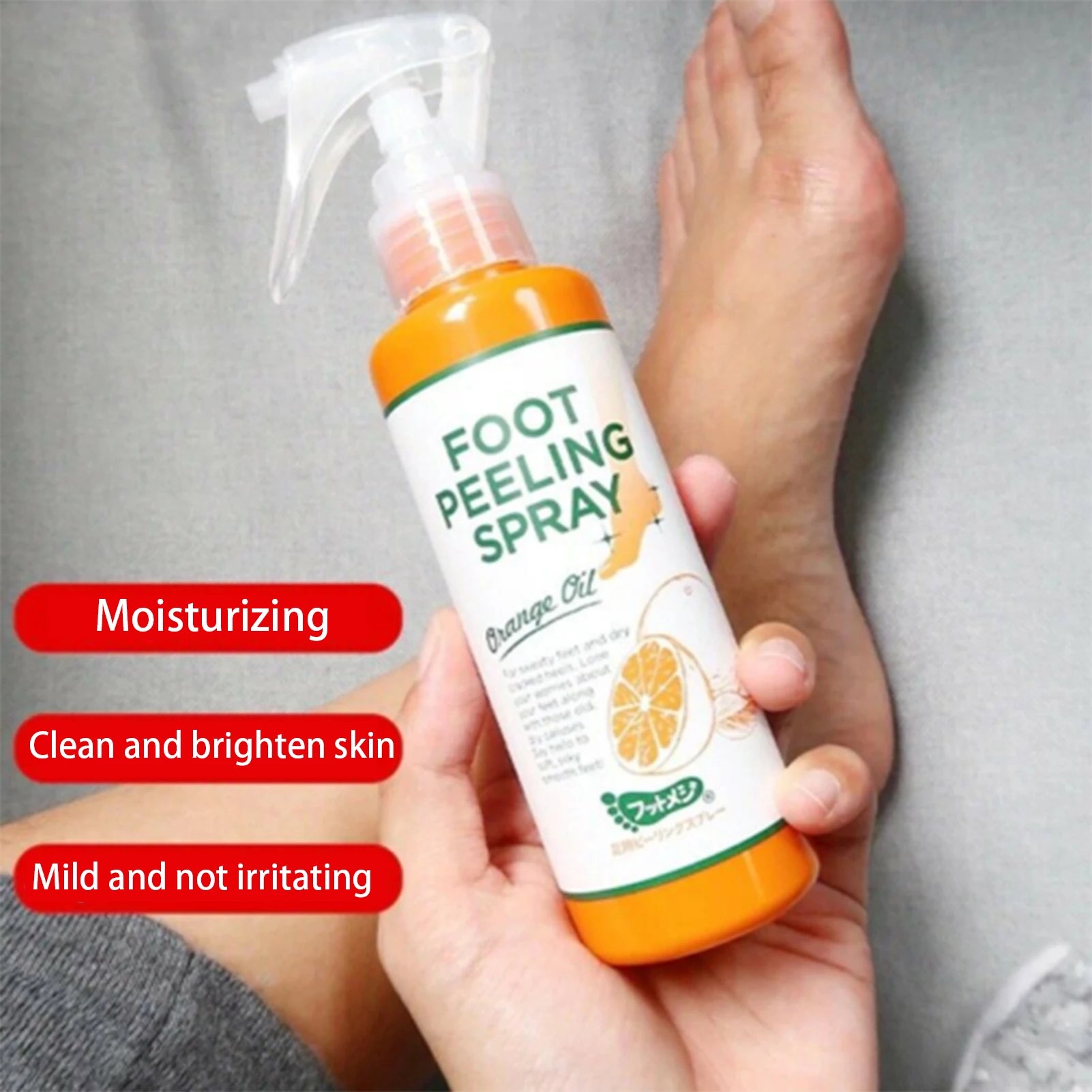 Revitalize Your Skin with 110ML Foot Peeling Spray - Perfect for Smoother Elbows, Knees, and More!