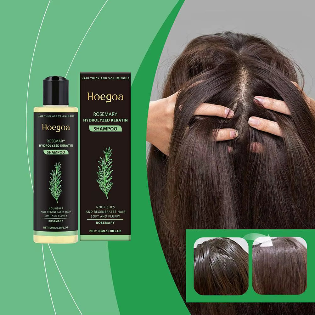 Revitalize Your Hair with Our Organic Rosemary Hair Growth Shampoo - Perfect for Thinning Hair!