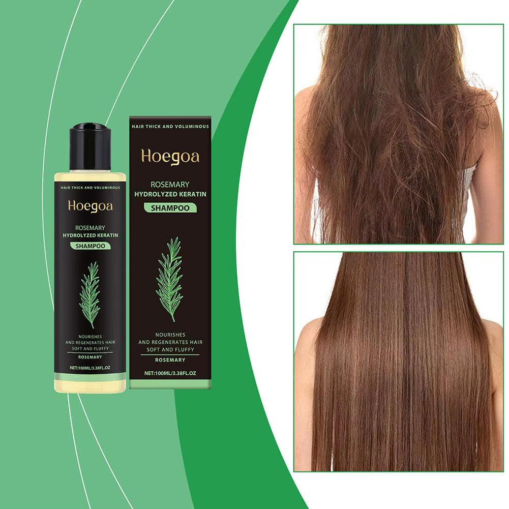Revitalize Your Hair with Our Organic Rosemary Hair Growth Shampoo - Perfect for Thinning Hair!