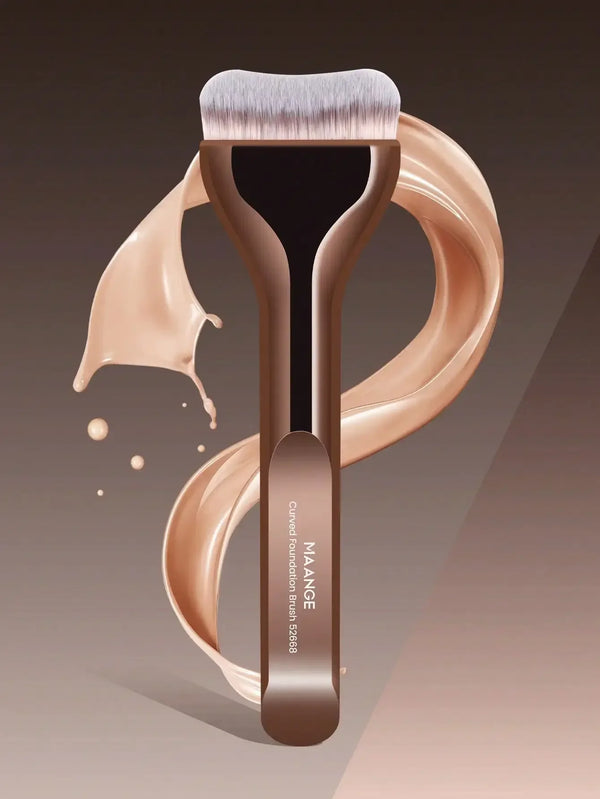 1pc Soft Travel Makeup Brush Set, Professional Makeup Brushes For Foundation, Face, Powder, Detail, Suitable For Liquid Foundati