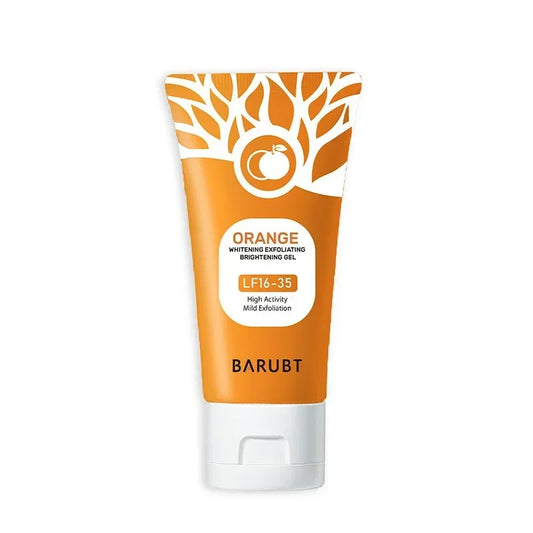 Revitalize Your Skin with Our 50G Orange Exfoliating Gel - Gentle Facial & Body Scrub for Smooth, Radiant Skin!