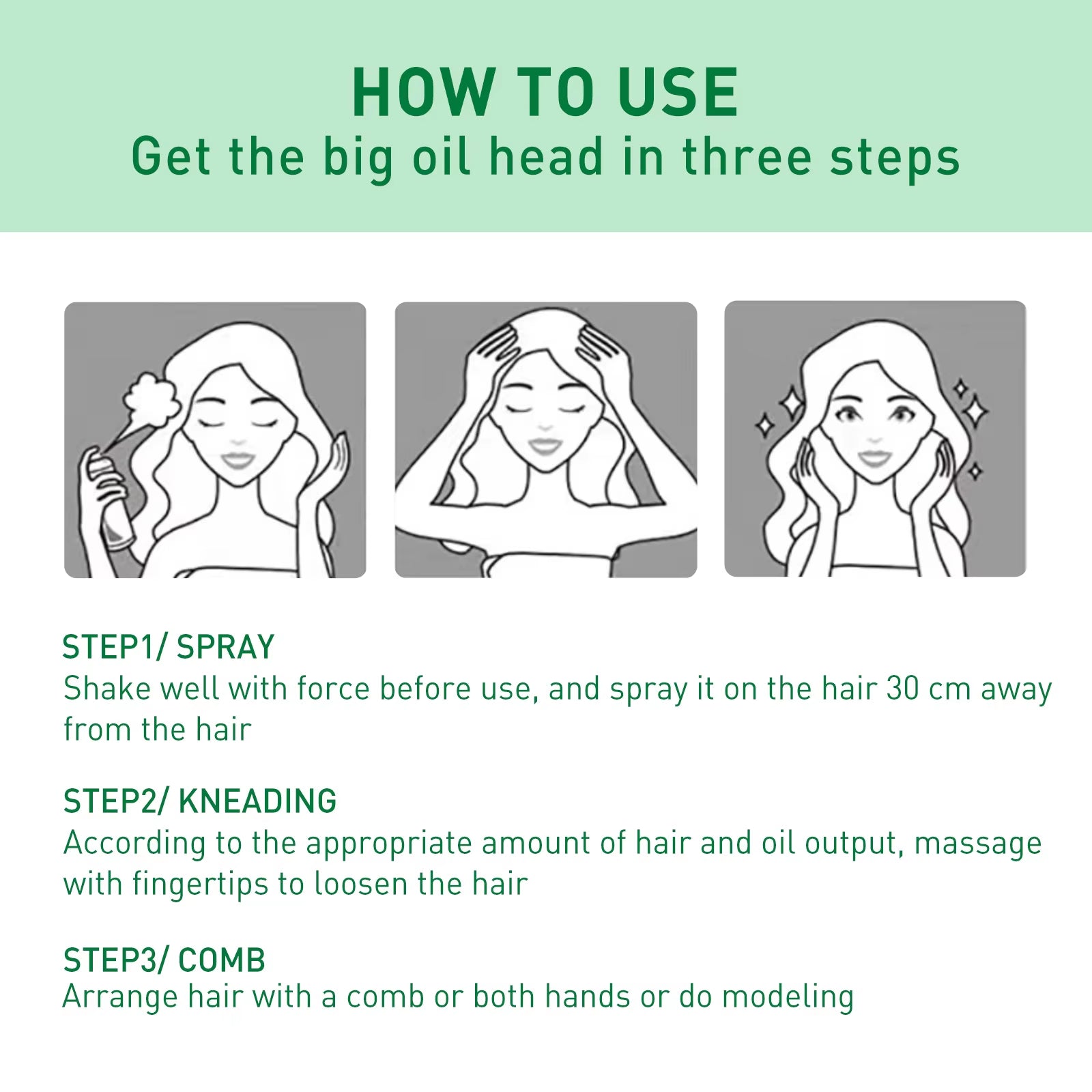 Transform Your Hair with Fluffy Hair Spray - Quick-Drying, Non-Greasy Volumizing Styling Solution