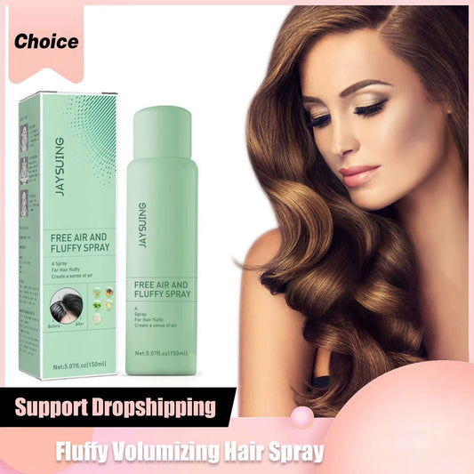 Transform Your Hair with Fluffy Hair Spray - Quick-Drying, Non-Greasy Volumizing Styling Solution