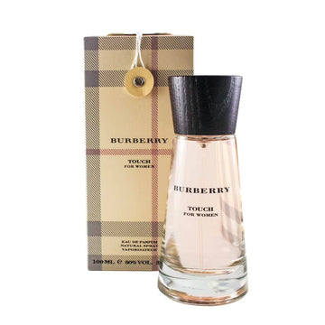 Indulge in Elegance: Burberry Touch Eau De Parfum Spray for Women - 3.4 Oz of Captivating Floral & Fruity Essence